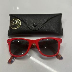 Ray Ban Red Sunglasses